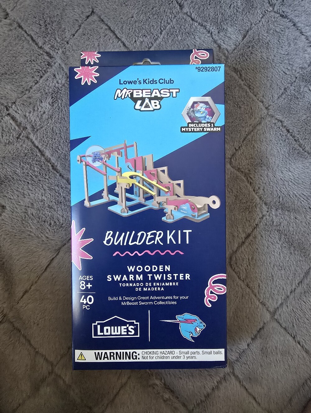 Mr. Beast Lowes Builder Kit Wooden Swarm Twister